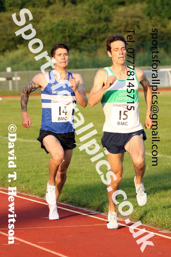 BMC 1500 metres, BMC, Chester le Street, July 19th. Photo: David T. Hewitson/Sports for All Pics